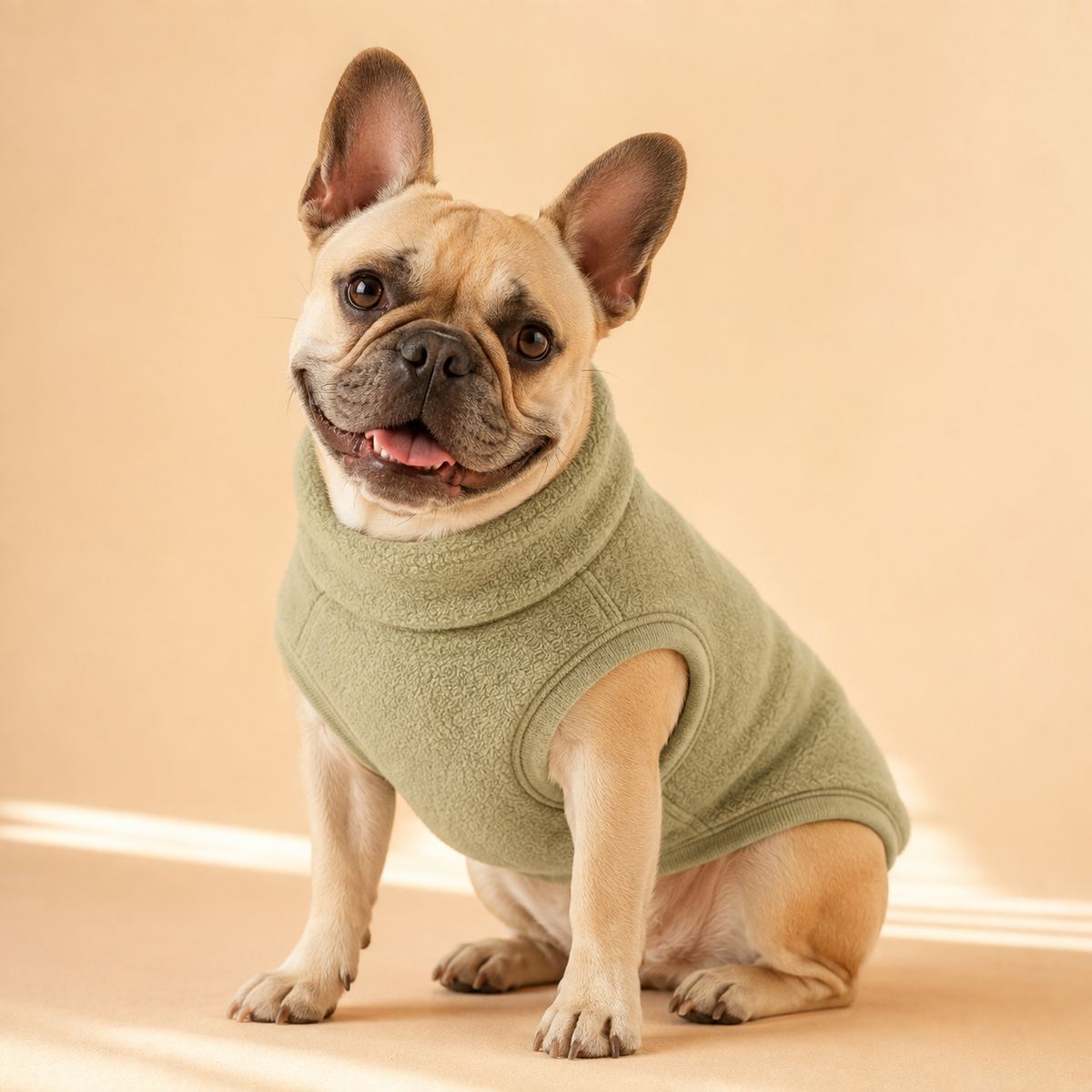 RUVMILORA™ Atelier Fleece Dog Pullover – Cozy Pet Sweatshirt, Warm Puppy Fleece Top & Casual Small Dog Winter Clothing