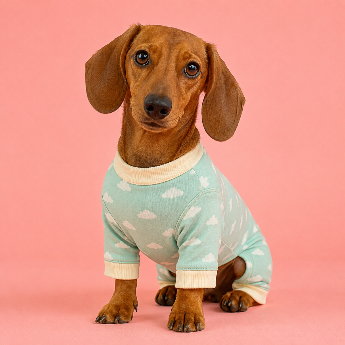 RUVMILORA™ Sunday Lounge Pet Pajamas – Soft Stretch Dog Pajamas, Cozy Puppy Sleepwear & Lightweight Indoor Pet Clothes