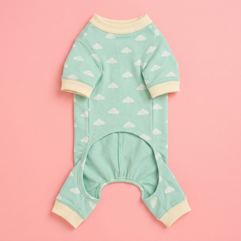 RUVMILORA™ Sunday Lounge Pet Pajamas – Soft Stretch Dog Pajamas, Cozy Puppy Sleepwear & Lightweight Indoor Pet Clothes