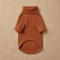 RUVMILORA™ CloudSoft Ribbed Dog Sweater – Cozy Knit Pet Pullover, Stretchy Winter Puppy Clothes & Small Dog Apparel