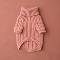 RUVMILORA™ Heritage Cable Knit Pet Sweater – Classic Dog Knitwear, Warm Puppy Jumper & Luxury Small Dog Winter Outfit