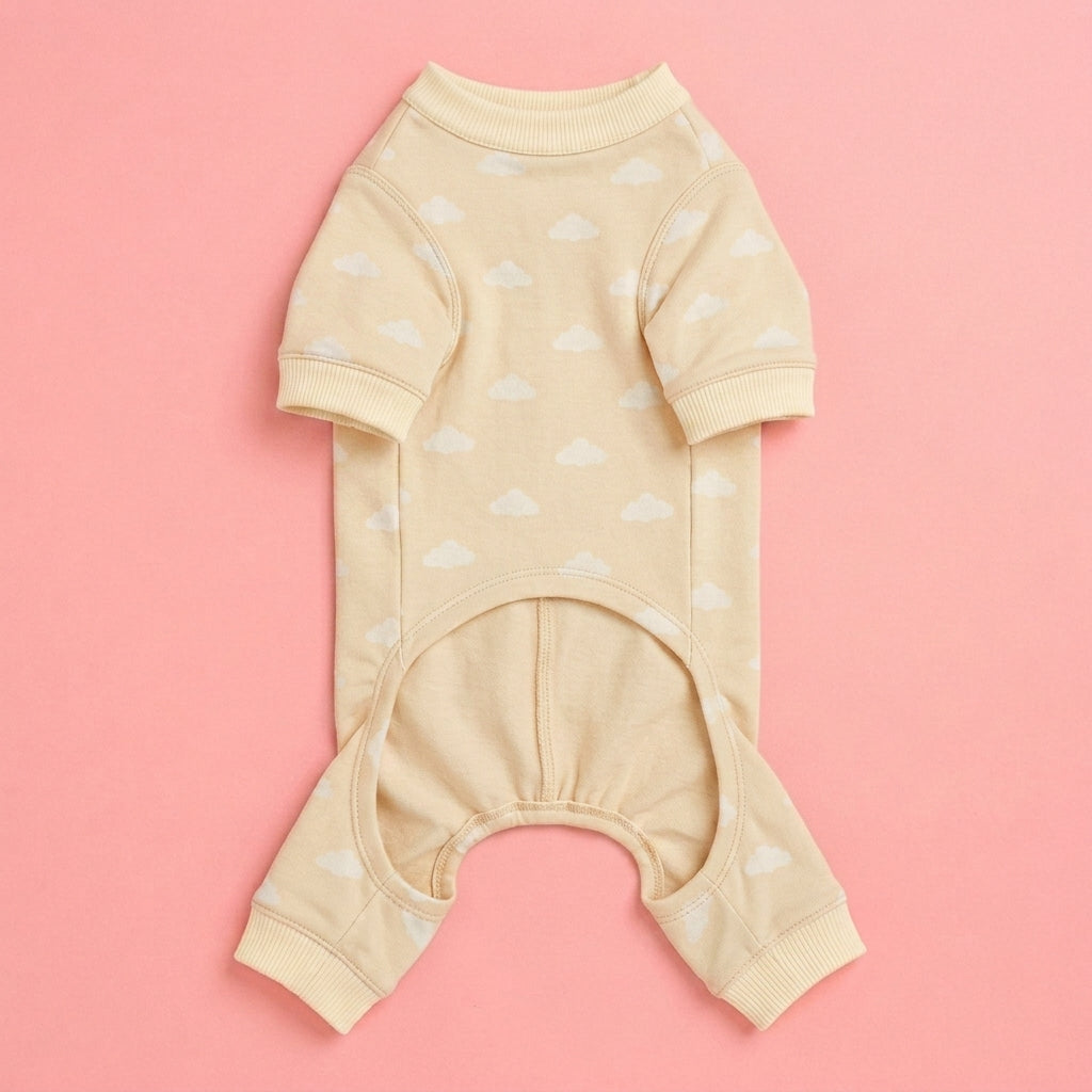 RUVMILORA™ Sunday Lounge Pet Pajamas – Soft Stretch Dog Pajamas, Cozy Puppy Sleepwear & Lightweight Indoor Pet Clothes